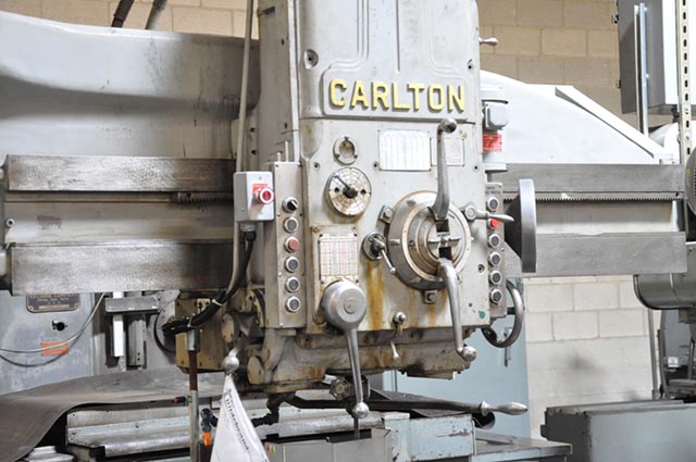 15" x 60" (6'-0") CARLTON ... RADIAL DRILL